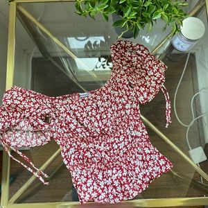 {SOLD} Reformation Solis Top in Grenadine